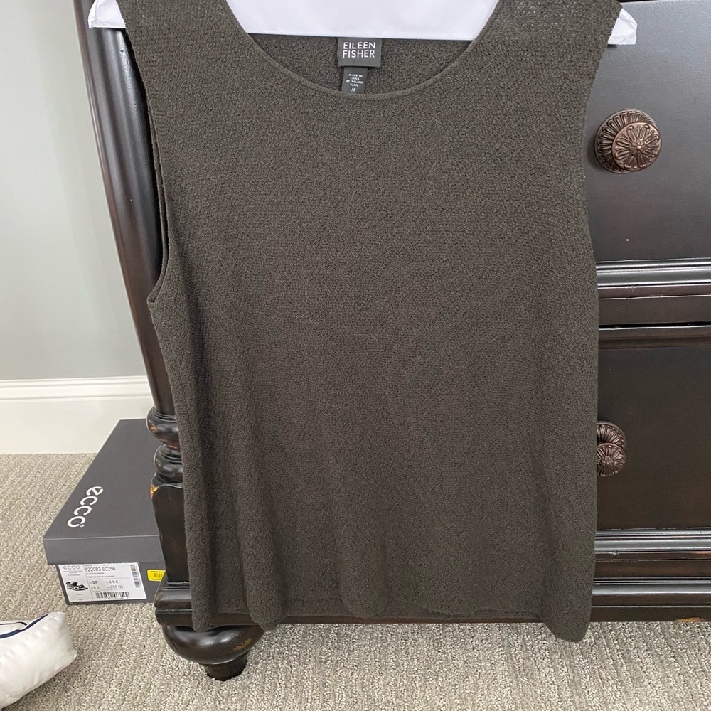 Eileen Fisher sleeveless top!